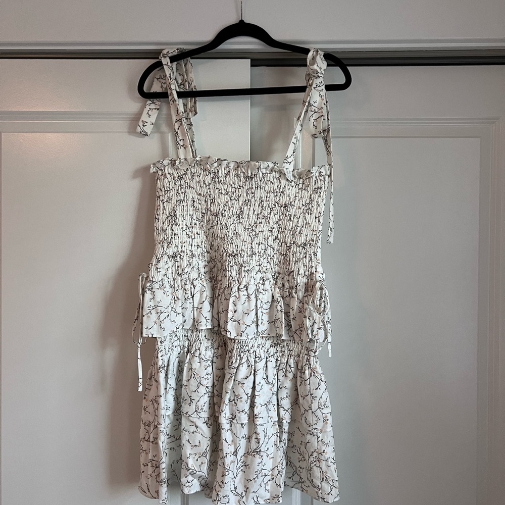 Shona Joy Monique Linen Mini Dress